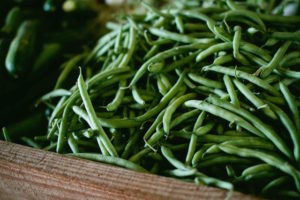 a box of soybeans